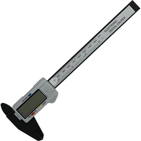 Dapetz ® Digital Vernier Caliper 6 Inch / 150 mm Digital Caliper with Large LCD Display for Exterior, Interior and Depth Measurement Precision Depth Gauge Measuring Tool for DIY Household (1/5)