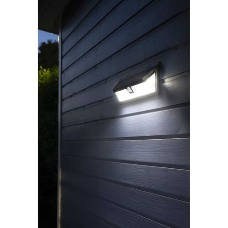 Wandleuchte mit Solar - GALIX - G4565 - Sehr hell mit Bewegungsmelder - 300 Lumen