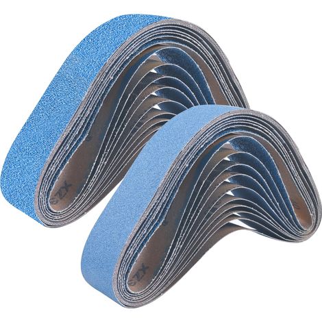 8 Pièces Bande Abrasive 50 x 686 mm Grain 40/60/80/120 (1/5)
