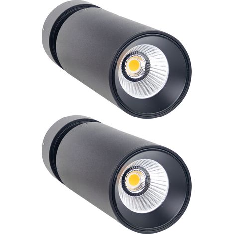 Confezione da 2 proiettori LED Twin Medium da 20 W, 1500 lm, orie