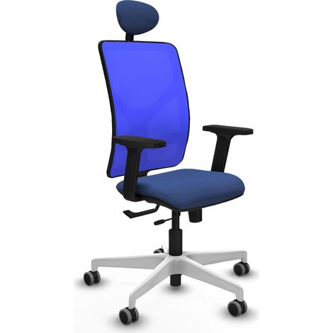 Sedia da ufficio piqueras y crespo Motilla blu navy supporto lombare (1/2)