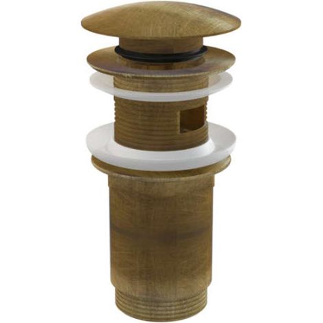 Alca - Salida de lavabo, ClickClack, bronce antiguo A392ANTIC (1/2)