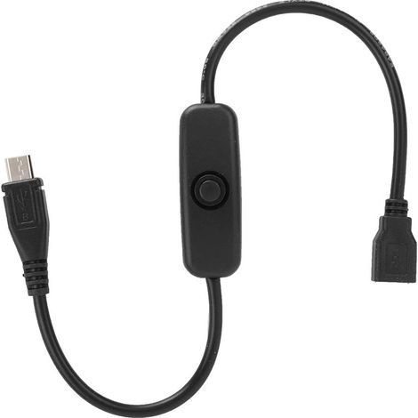Câble de Bureau avec Connecteurs Plaqués or, Câble Micro USB, Ligne de Bande LED pour, Sortie d'alimentation USB (1/5)