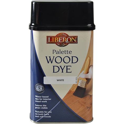 Liberon Interior Floor and Woodwork Palette Wood Dye - White - 500ml