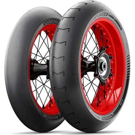 Pneu 120/75 R 16.5 NHS MICHELIN POWER SUPERMOTO MEDIUM