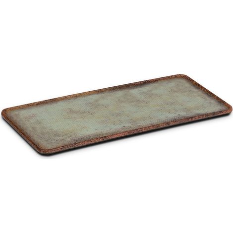Plat Rectangulaire en Mélaminé Collection Linen 32 x 13,5 cm - Pujadas