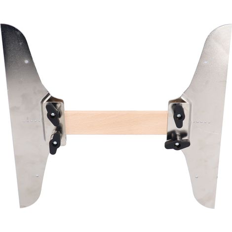 Ensemble de gabarits pour marches d'escalier : outils de coupe de rechange, marches, contremarches, plaques de serrage, outil de traçage (1/5)