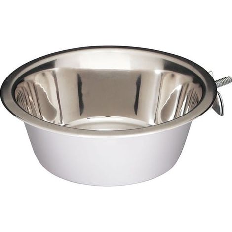 Recipiente metálico de acero inoxidable XL con rosca - 1,3 l (1/2)