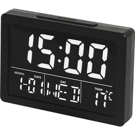 Réveil électronique multifonction à grand écran LED simple (1/5)