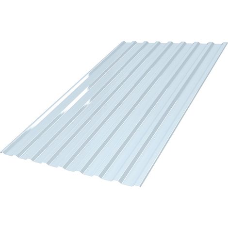 Lichtplatte Trapezprofil 1138x2000mm 0,90mm PVC glaskl.