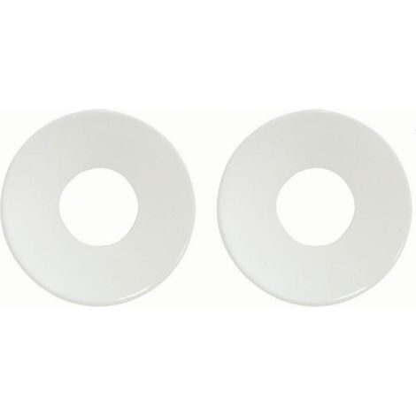 Paar Rosetten Türdrücker R92 Weiß 19 NORMBAU - 247270