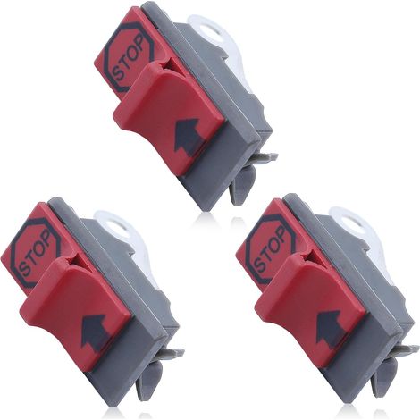 3 pièces interrupteur marche-arrêt pour Husqvarna 50 51 55 61 142 137 254 257 261 262 268 272 281 288 3120 pièces de tronçonneuse (1/5)