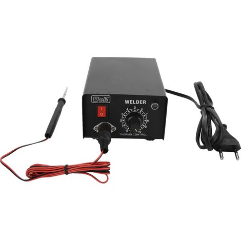 Poste à souder à la cire pour bijoux 0-370°C, machine de fusion et soudure de précision, noir, prise UE 220V