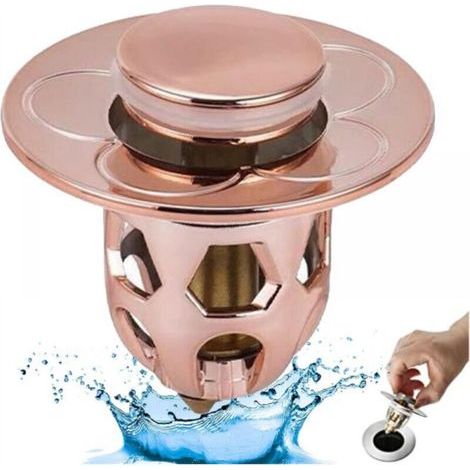 [JAMAIS UTILISÉ] Bouchons d'évier, bouchons de vidange universels avec système anti-obstruction, accessoires de vidange d'évier de cuisine et de salle de bain (1/4)