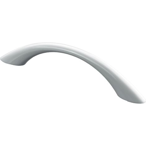 Hettich Möbelgriff Kunstsotff weiß 12,0 x 134,0 x 30,0 mm - 1 Stück Möbelbeschläge