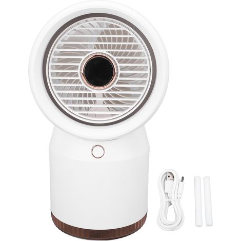 GARRYFIZH Brume de refroidissement, ventilateur de pulvérisation d'eau, Circulation refroidie, brumisation Portable USB pour le bureau (1/5)