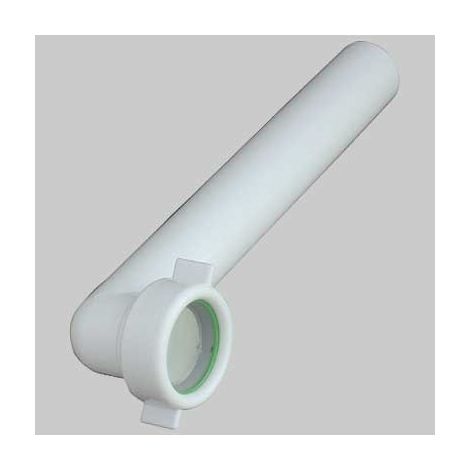 Curva filettata con ghiera e guarnizione 1" 1/4 - 32x210 mm