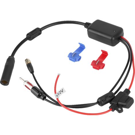 Connecteur SMA pour amplificateur d'antenne de réception du signal radio DAB/FM de voiture (1/5)