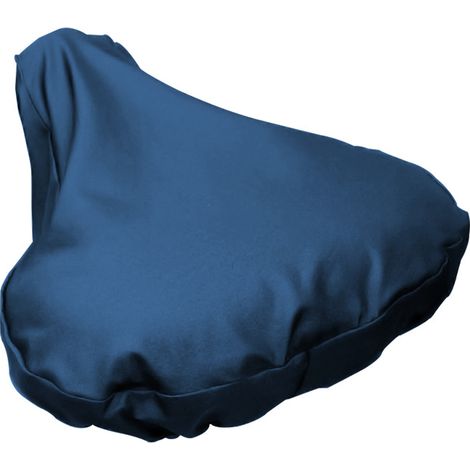 Lot de 2 housses de selle imperméables avec cordon de serrage / Housse de pluie pour selle de vélo, noire-AquaForge (1/5)