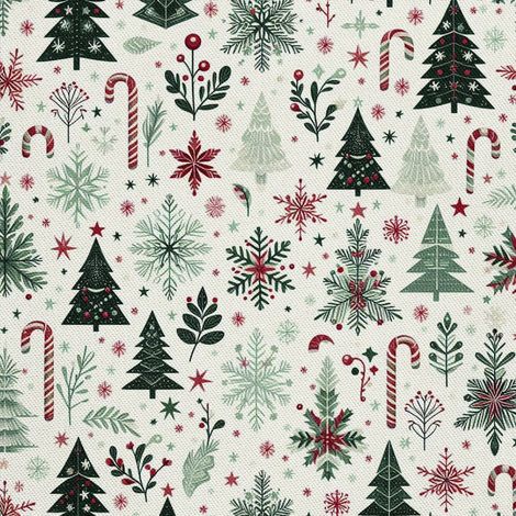 Tela decorativa para exteriores Oxford - Motivo navideño DX1867 (1/5)
