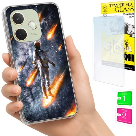 Funda para Oppo A5 Pro Photo Cover Case Back Case + Cristal 9H (1/5)