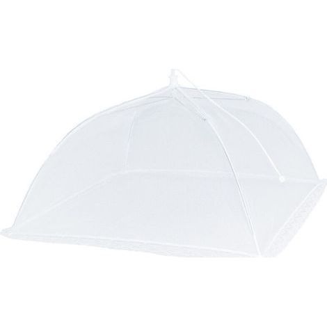 2 Pcs Cloche Alimentaire Pliable, Couvercle Alimentaire en Maille, Cloche Alimentaire Moustiquaire, Cloche a Fruit Anti Moucherons, Cloche Alimentaire Reutilisable, Cloche Fruits et Legumes (1/5)