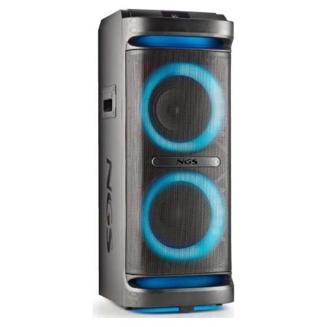NGS WILD SPACE 2 Tragbarer Stereo-Lautsprecher Schwarz 400 W