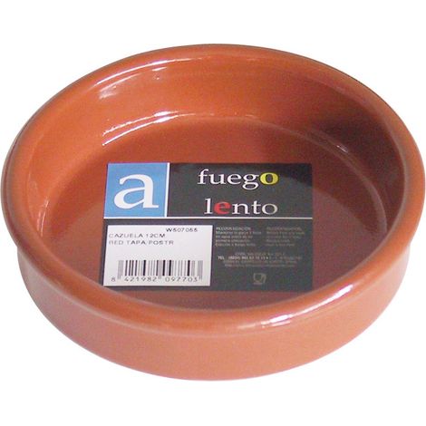 CAZUELA BARRO POSTRE S/ASA 12 CM. - EHLIS (1/3)
