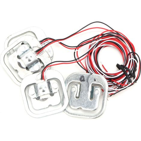HX711-Modul, 4-teiliges persönliches 50-kg-Halbbrücken-Dehnungsmessstreifen-Set (1/5)