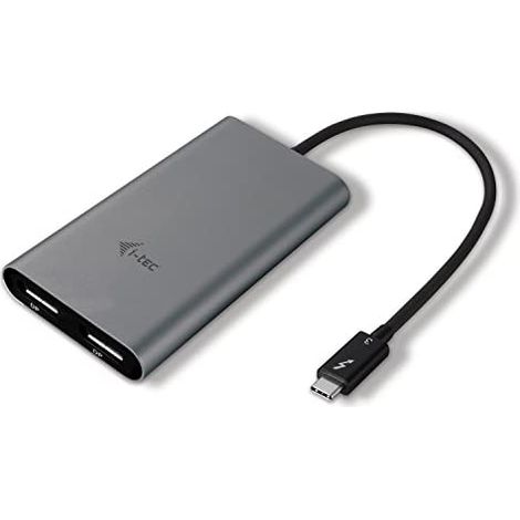 i-tec Thunderbolt 3 Dual DisplayPort Video Adapter für Thunderbolt 3 2X 4K 60Hz für MacOS Windows (1/5)