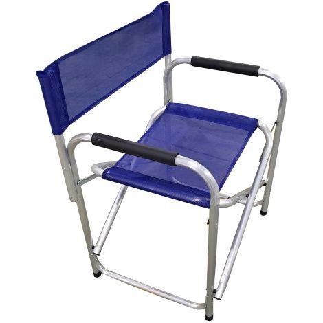 SEDIA REGISTA 'ALICANTE' telo colore blu