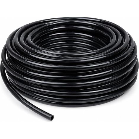 Micro tube d'irrigation, 20 m de ligne d'irrigation goutte à goutte, diamètre intérieur 4 mm/diamètre extérieur 7 mm, tuyau d'arrosage de jardin tuyau d'alimentation pour système d'irrigation (1/5)