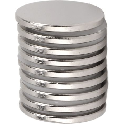 Lot de 10 aimants disques neodyme super puissants 30x3mm aimants terre rare pour frigo bricolage construction scientifique (1/5)