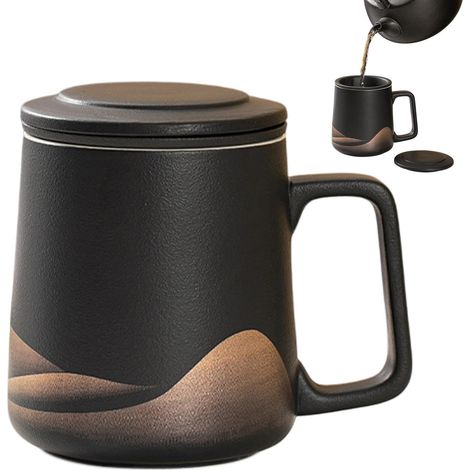 Tasse à thé avec infuseur - tasse à infuseur à thé - Tasse à thé en (1/5)