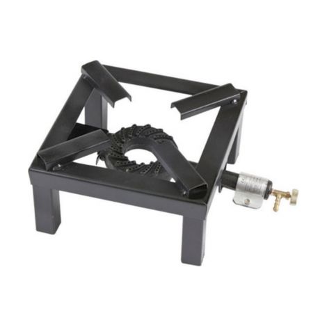 Cocina de camping a gas con marco 40x40cm para cocinar