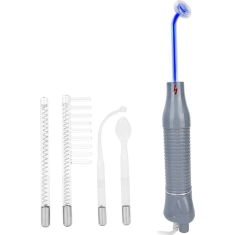 Appareil d'électrothérapie haute fréquence pour le traitement de l'acné et les soins de la peau et des cheveux - Tige d'électrothérapie 110 V - Prise américaine (1/5)