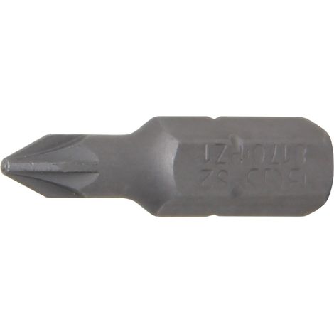 Inserto  lunghezza 25 mm  attacco esagono esterno 6,3 mm (1/4")  PZ1