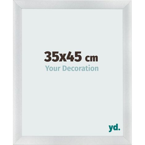 yd. - Cadre photo 35x45 - Argent Mat - MDF - Pisa (1/5)
