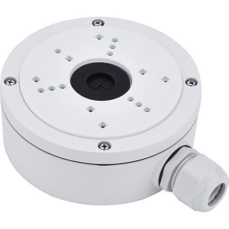 ETTROIT ET1280ZJ-S SCATOLA DI GIUNZIONE Ø137 MM PER TELECAMERE VIDEOSORVEGLIANZA COMPATIBILE CON HIKVISION DS-1280ZJ-S CON VANO INTERNO PER CABLAGGI E MONTAGGIO A PARETE O SOFFITTO (1/5)