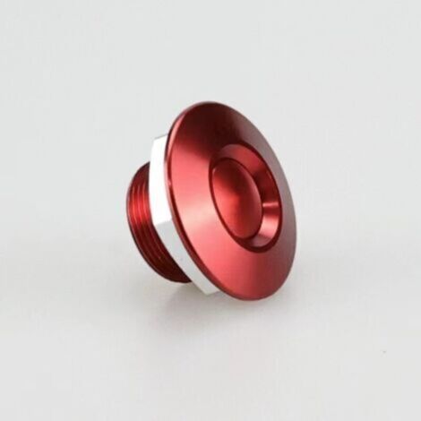 Loquets à dégagement rapide pour automobile, boucle de contour de capot en aluminium, Kit de plaque d'immatriculation de pare-chocs GM (rouge), 2 paquets