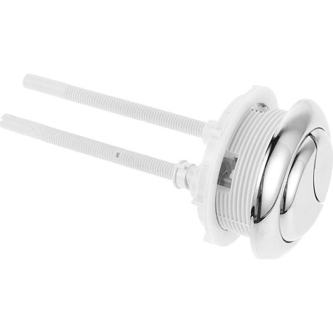 Bouton Poussoir Double pour Réservoir Wc 4, 8cm (1/5)