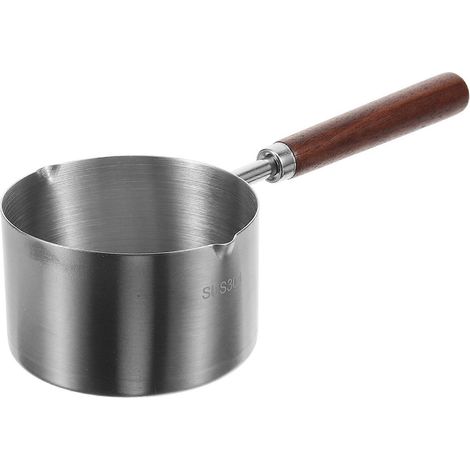 Casserole à huile avec poignée, petite casserole réutilisable, casserole de cuisine (motif aléatoire)-21.00X8.50X5.00CM (1/4)