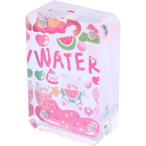 Cadre photo acrylique transparent robuste, antidéchirure, décoratif, portable pour affichage de cartes DIY (1/5)