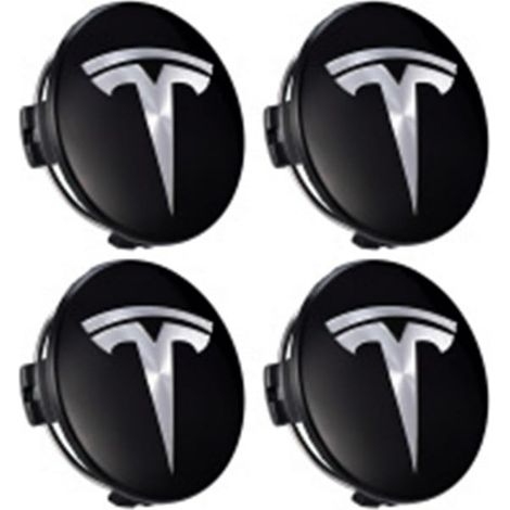 Compatible avec 4 enjoliveurs pour Tesla Model SX, 3 et Y (convient aux jantes de 18 et 19 pouces) (1/4)