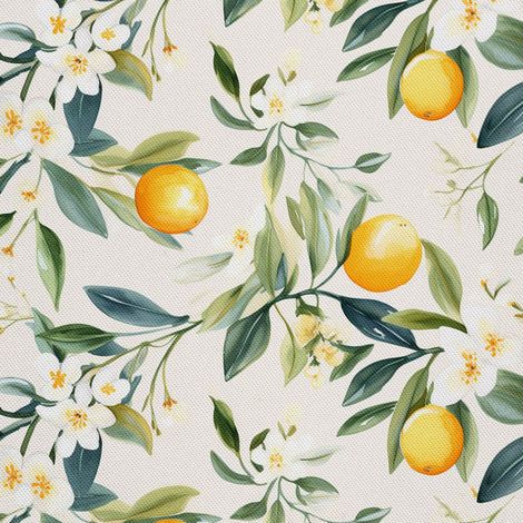 Tela decorativa para exteriores Oxford - Frutas cítricas - DX3020 (1/5)