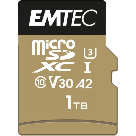 Tarjeta de Memoria MicroSDXC 1 TB Emtec ECMSD1TXC10SP