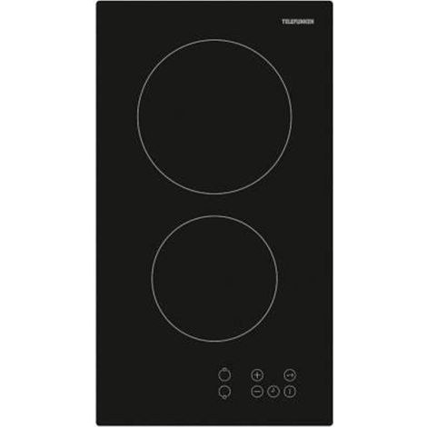 Plaque vitroceramique Domino TKDV2T-1800W-2 FOYERS