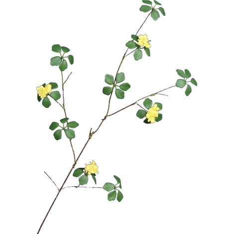 Tige fleur artificielle branche fausse fleur décoration mariage chambre DIY (1/5)