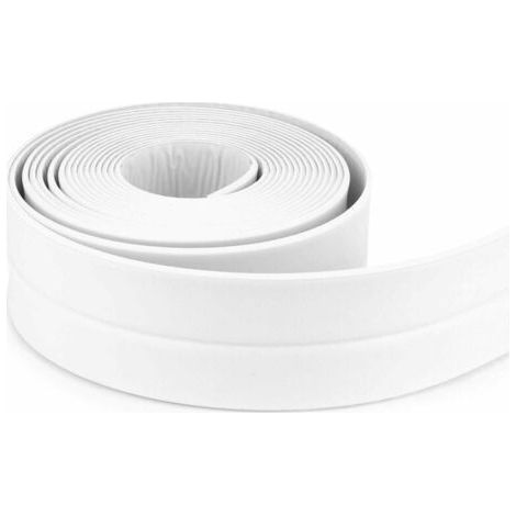 White PVC Bathroom Sealant - Complete Shower Seal Kit (1/5)