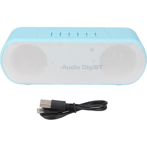 Enceinte Bluetooth avec Enregistrement, Port USB et Carte Mémoire, Haut-parleur Sans Fil Jack 3.5mm pour PC et Ordinateur Portable (1/5)